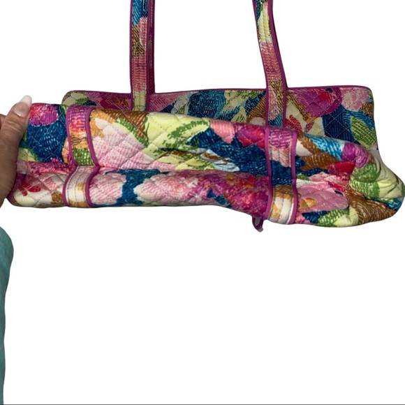 VERA BRADLEY RETIRED Superbloom Iconic Small Vera Tote NWT - Picture 8 of 8
